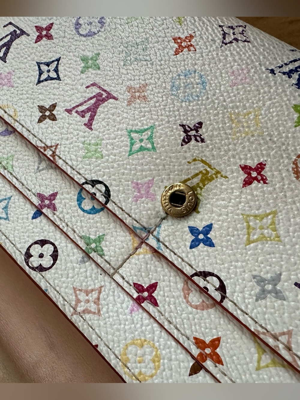 Louis Vuitton multicolor long wallet - Picture 11 of 13